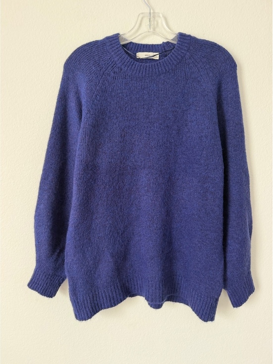 Mango Sweaters - Mango MNG Long Sleeve Crew Neck Plum Purple Pullover Sweater Women's Size S